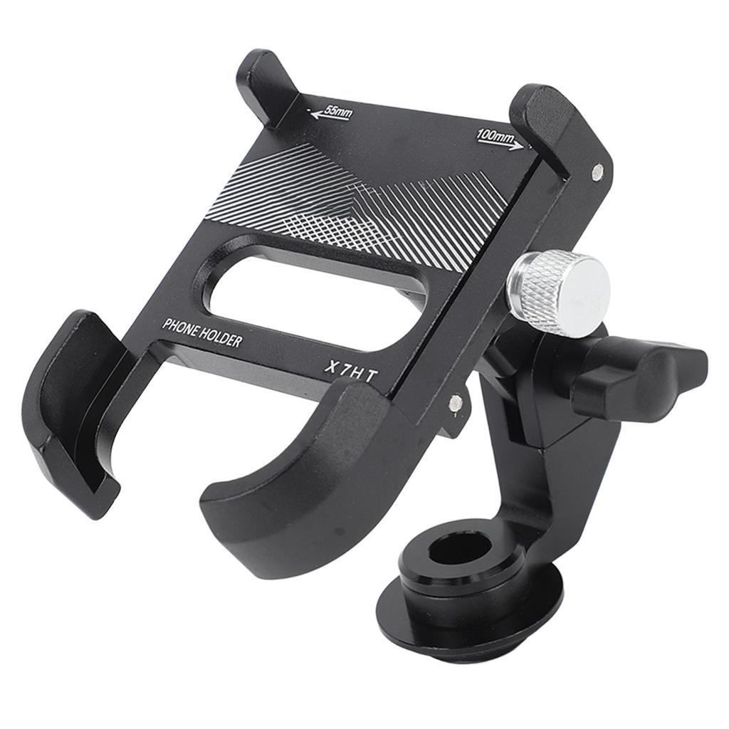 Bike Phone Mount 6063 Aluminum Alloy Anodizing Bicycle Cell Phone Holder for Mountain Road Bike