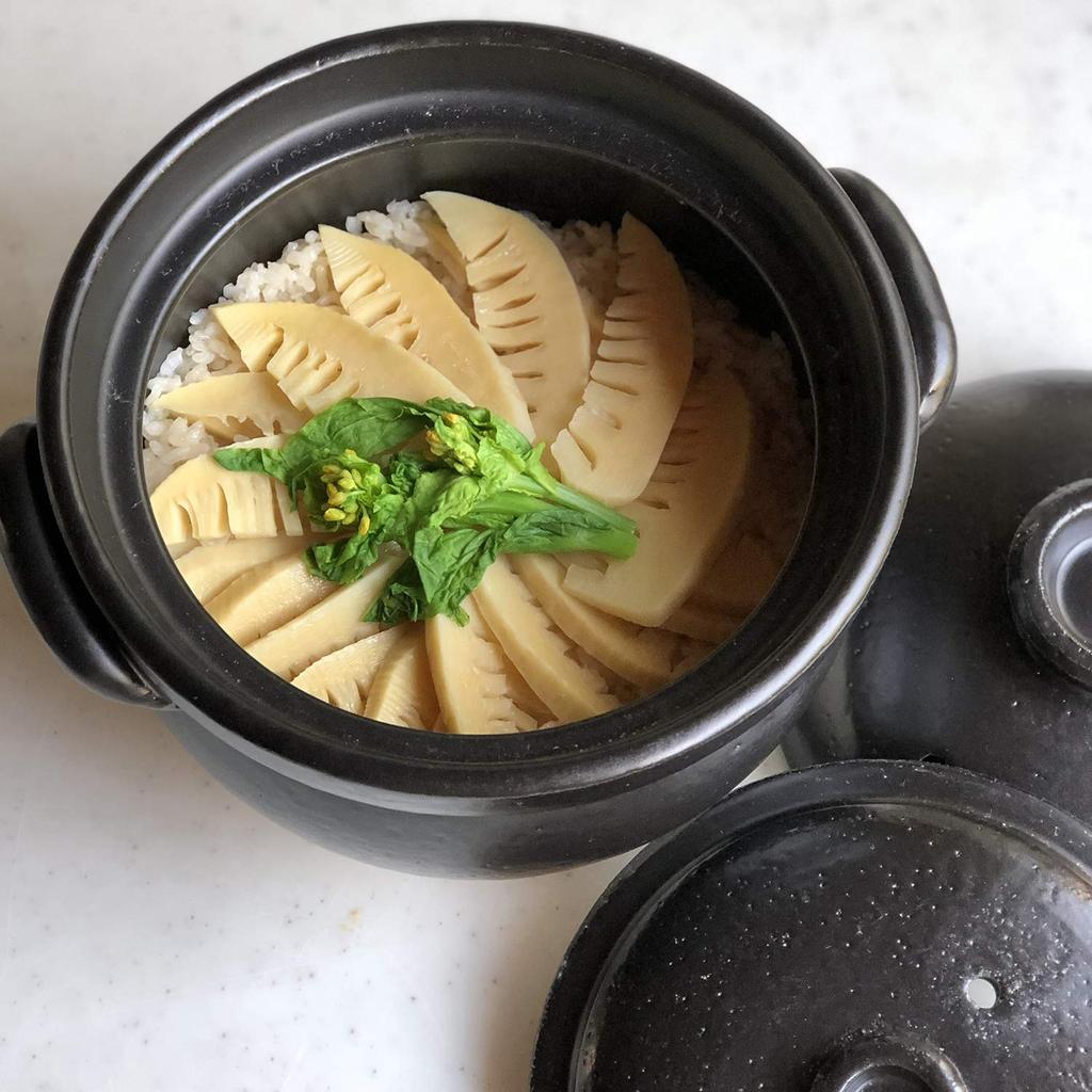 Saji Pottery Rice Black Banko Exquisite Rice Pot Inner 3 Pot, 19.5cm, Ware, (with Lid), Cups, 30-1