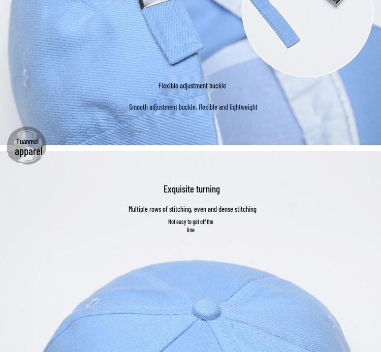 Хлопковая бейсболка с логотипом на заказ - Солнцезащитная шляпа и волонтерская кепка