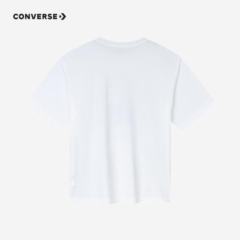 Converse Летняя унисекс свободная повседневная футболка с круглым вырезом для детей 2024