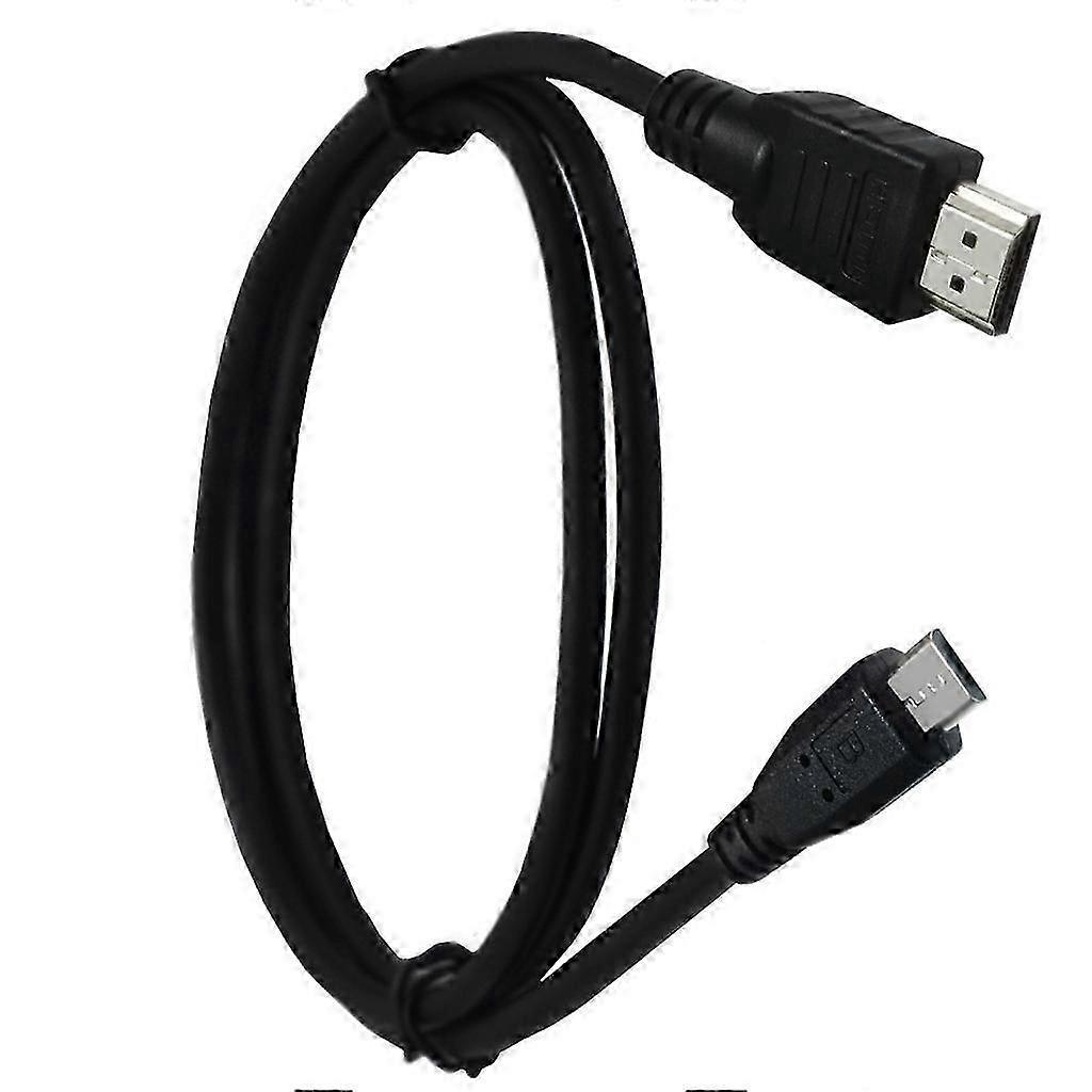 1M HDMI to Micro USB Cable Adapter Male Data Charging Cord Converter Connector