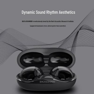 Bach Johann Накладная Bluetooth-спортивная гарнитура с открытым ухом