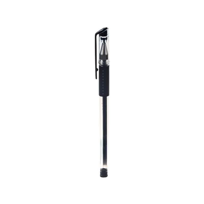 Qihuan 0.5mm Black Gel Pens (12-Pack)