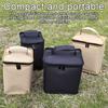 Camping Lantern Gas Tank Storage Bag with Zipper Soft Lining Large Capacity Portable Gas Tank Container Carrying Bag