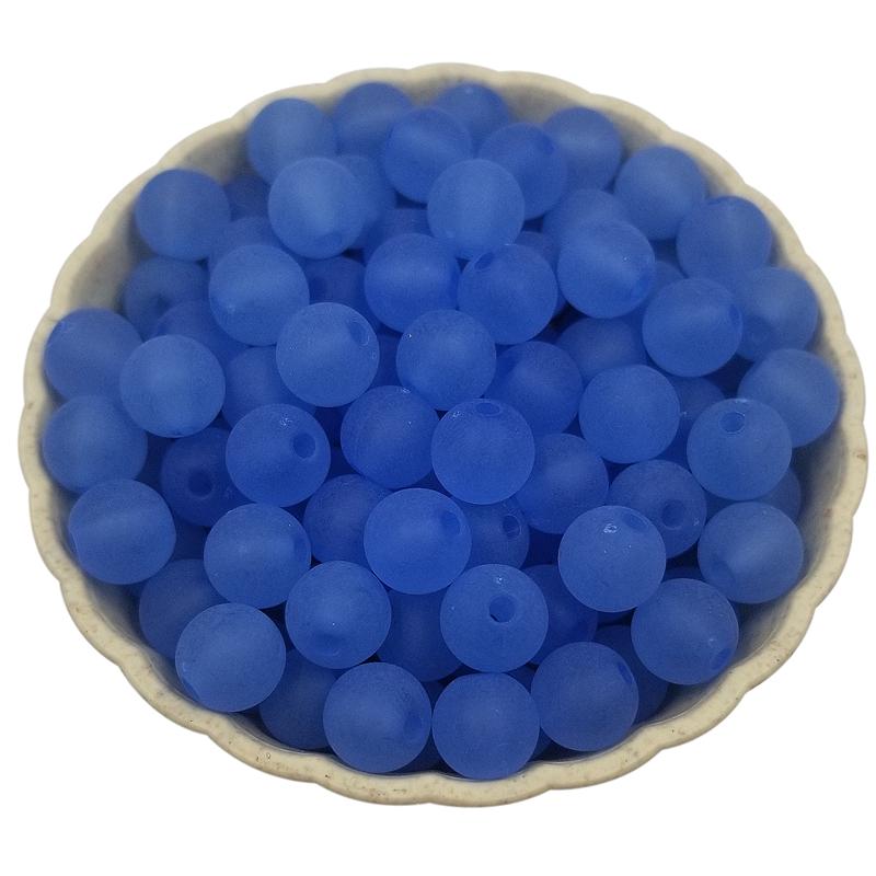 Творческий оптовая продажа ювелирных изделий из акрила 100 шт. 8 мм DIY для глазури свободные бусины круглый кулон ожерелье браслет