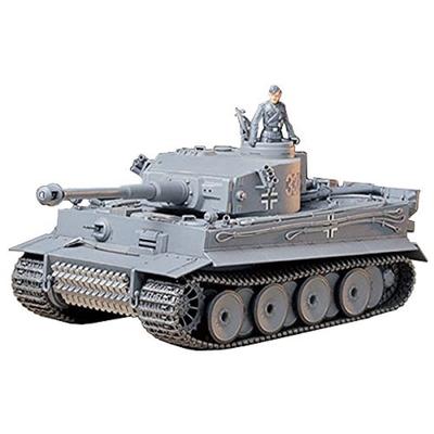 Tamiya 135 Военная миниатюра Серия №216 Немецкий армейский тяжелый танк Tiger I Тип Ранний выпуск Пластиковая модель 35216