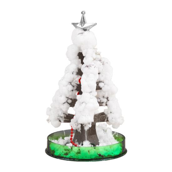 Бумажная елка, декоративная мини-растущая многоцветная елка с листьями, новинка, рождественская елка для дома