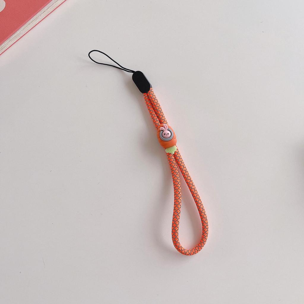 2022 Милый мультяшный медведь регулируемый нейлоновый ремешок для телефона на запястье