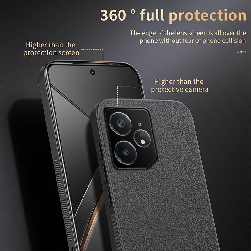 Чехол для OPPO Realme GT Neo 7 Мягкая кожа PU Магнитная Защитная задняя крышка Чехол для Realme GT Neo 7 6 Se GT 7 Pro 6t Корпус телефона