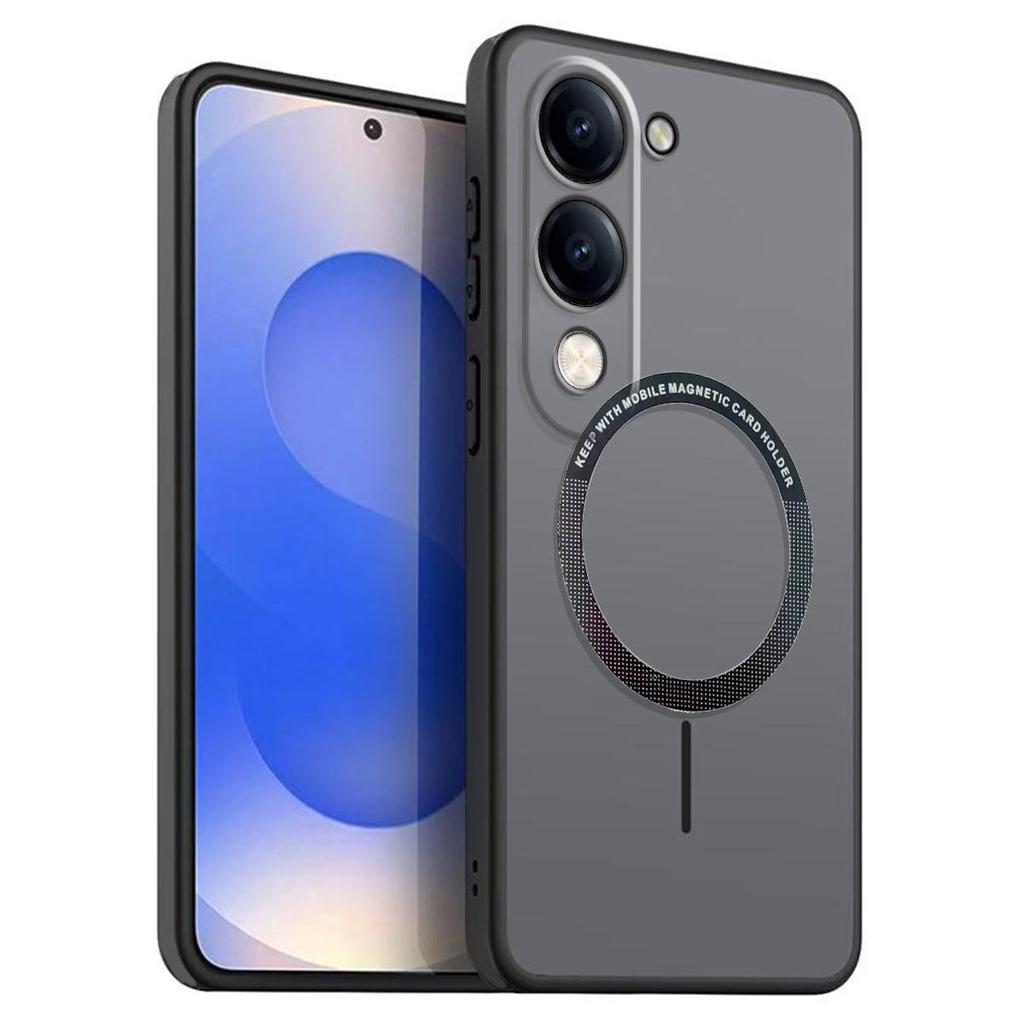Матовый полупрозрачный магнитный чехол для телефона Vivo Y29t 5G, Y29s 5G, Y04s, мягкий чехол из ТПУ