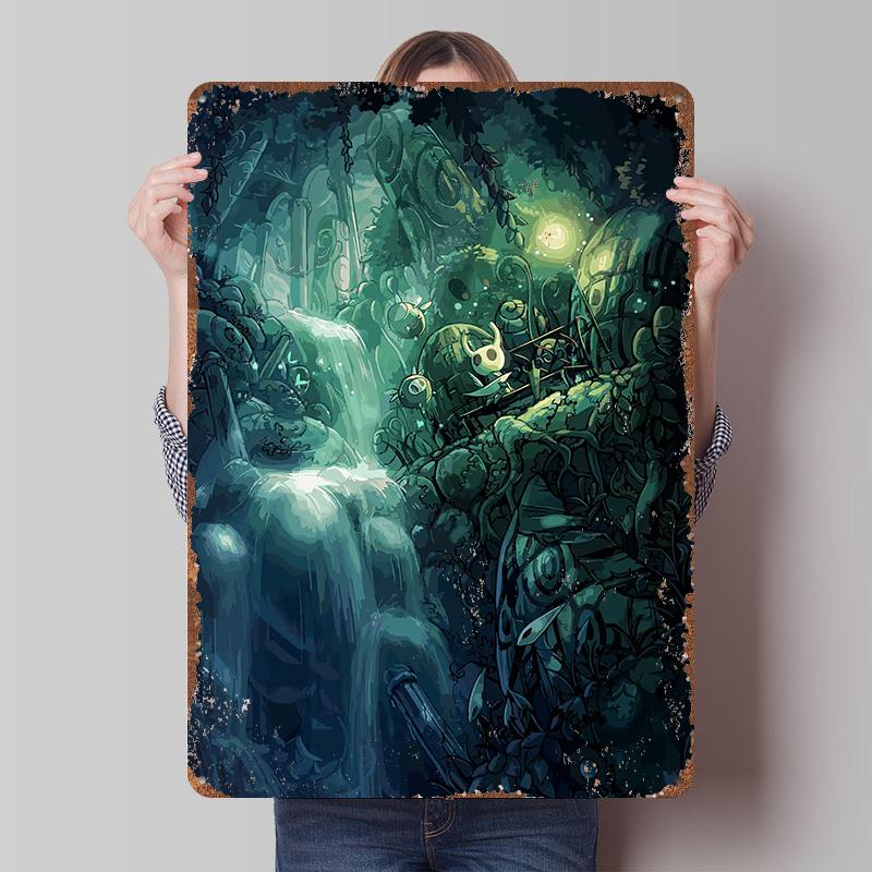 Hoka Game Metal Poster Customized Wall Art Retro Vintage Tinplate Signs for Room Ornaments Modern Home Decoration Luxury Decor
