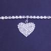 Lady Charm Shiny Rhinestones Chain Women's Anklets Foot Chain Accessories Wedding Party Jewelry