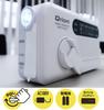 Yamazen Curiom Hand Crank Radio Waterproof Dustproof Mobile Charging AM FM Wide FM White YTM-R100