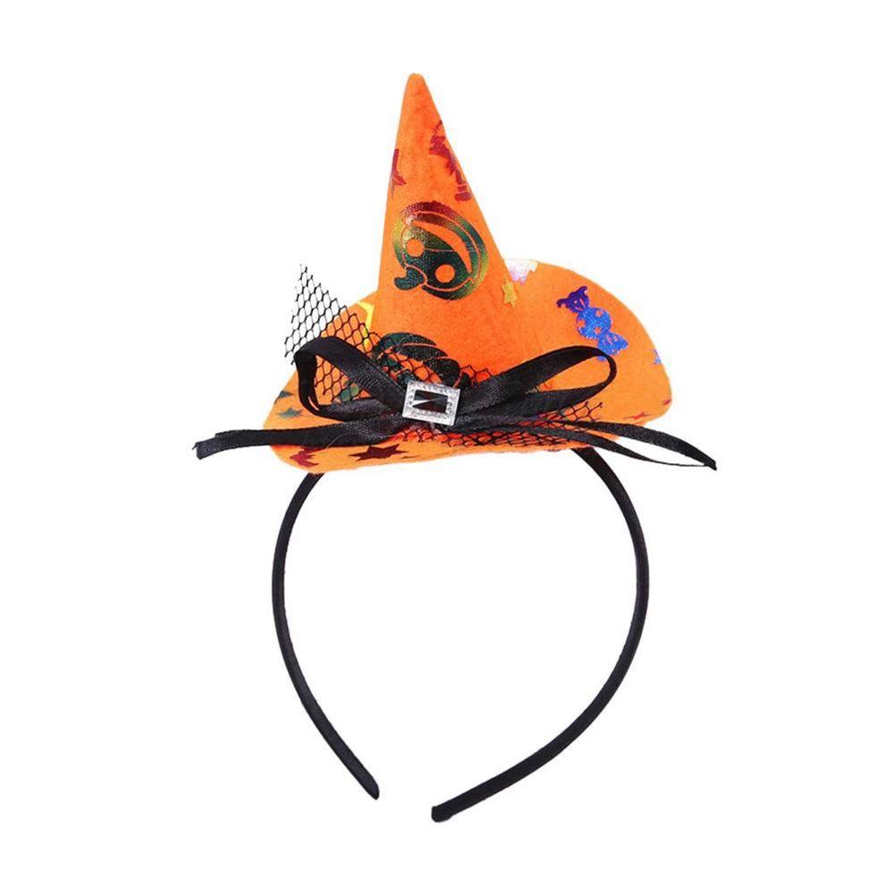 Props Pumpkin Cartoon Children Headband Halloween Headwear Halloween Hair Hoop Hair Accessories