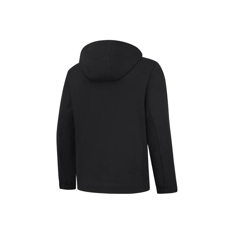 Li Ning Универсальная уличная модная ветровка Мужская верхняя одежда AFDCA05-7