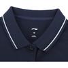Li-Ning Футболка-поло Fitness Series Casual Breathable Comfortable Quick-Dry Sports, женские топы, чернильно-синего цвета APLT084-9