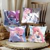 Misono Mika Blue Archive Игровая Наволочка Квадратная Подушка Спальня Диван Досуг Комфортная Подушка Автомобиль Домашний Декор