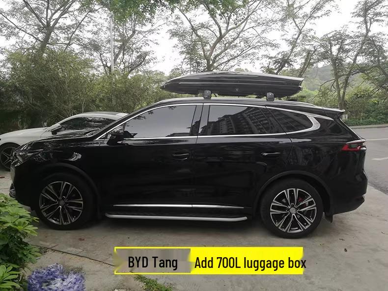 Поперечные дуги на крышу Changan UniZ Shark: Утолщенный алюминиевый сплав, высокая грузоподъемность, запираемый, устойчивый кронштейн Багажник