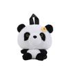 Cute Cartoon Panda Backpack New Personalized Furry Backpack Doll Panda Large Capacity