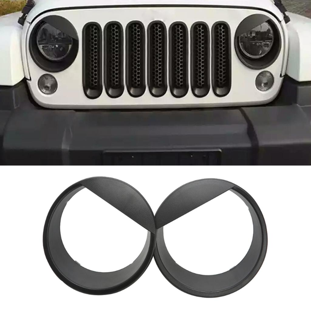 2Pcs Auto Left Right Front Headlight Indicator Lamp Protective for Shell Cover