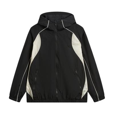 Li Ning Badfive Мягкая Минималистичная Универсальная Ветровка Мужская верхняя одежда AFDW247-2