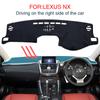 Коврик для приборной панели для Lexus NX 2015–2020, аксессуары, противоскользящий коврик для приборной панели, чехол для приборной панели, черный ковер, коврик для приборной панели автомобиля