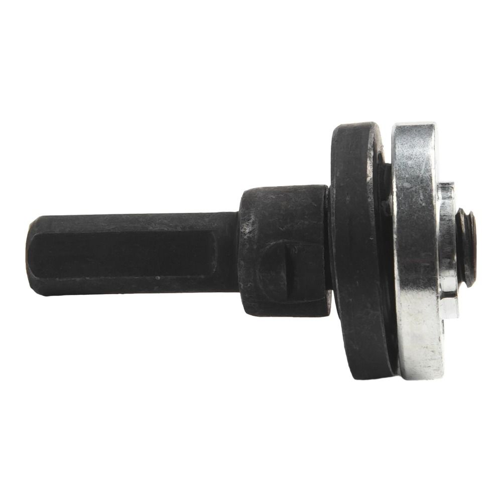 2 Sets 10mm Electric Drill Conversion Angle Grinder Solid Wear Resistant Grinding Connection Adapter Steel Multifunction