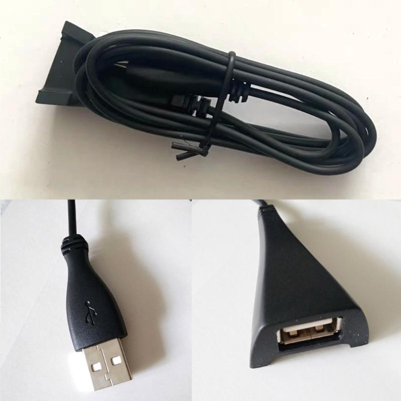 Премиальный USB-удлинитель из металла и пластика длиной 150 см для позиционирования беспроводного приемника