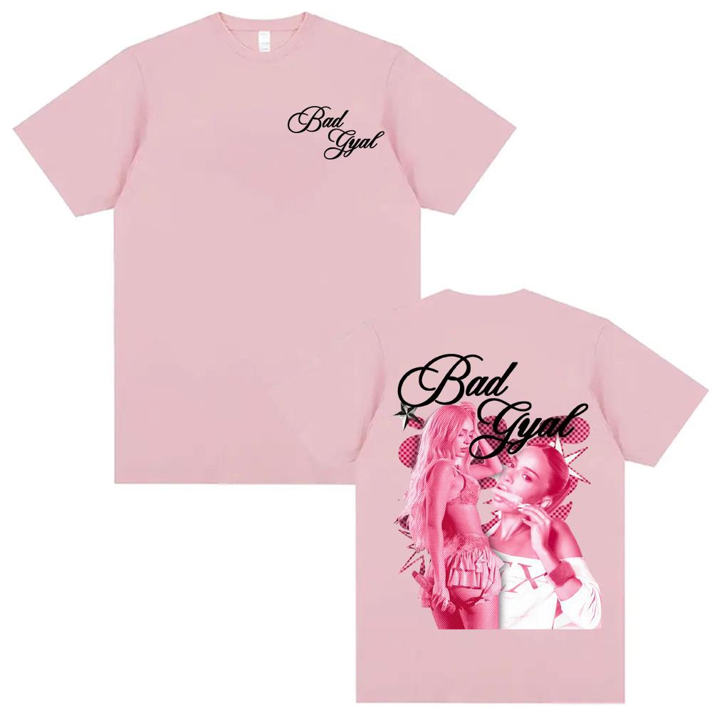 Bad Gyal Real Gyal Album Tour 2026 Graphic T Shirts Men Women Fashion Aesthetic Short Sleeve Tshirts Casual 100 Cotton T Shirt