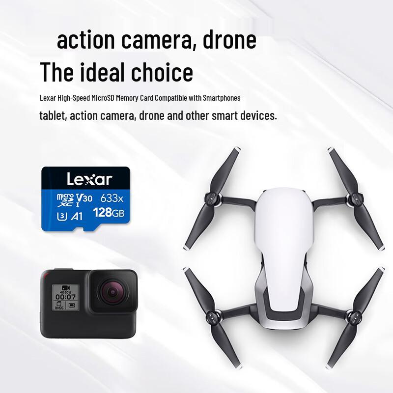 Lexar Высокоскоростная TF (MicroSD) Карта памяти