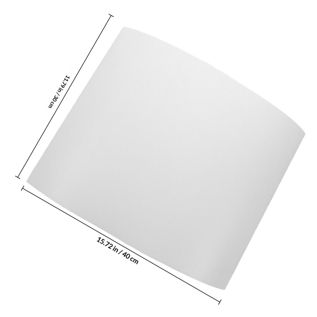 Acrylic Frosted Ceiling Lamp Shade Diffuser Milky White Light Cover for LED Lights Office Elevator Soft Uniform Lighting