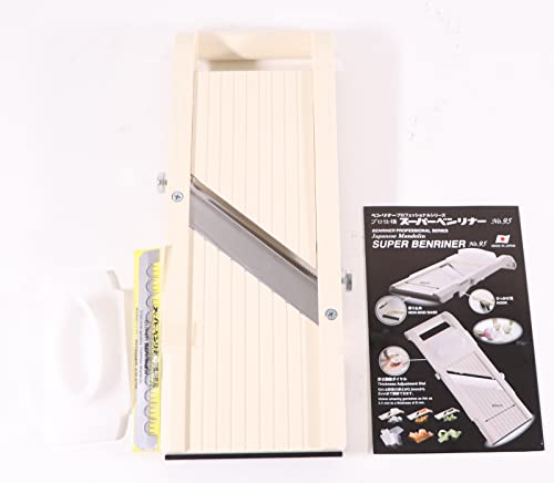 Суперломтерезка Benriner, с 4 японскими лезвиями из нержавеющей стали, бежевая