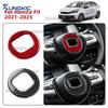 Настоящая мягкая карбоновая наклейка для Honda Fit 2021 2022 2023 2024 2025 LHD RHD Центральная часть руля автомобиля Аксессуары для интерьера