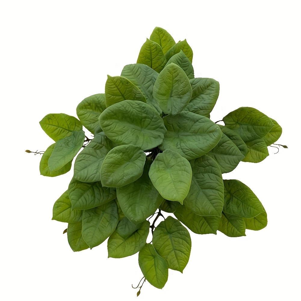Vibrant Colors Artificial Plants 42 Leaves Simulated Green Plants Fake Tree Leaves Patio