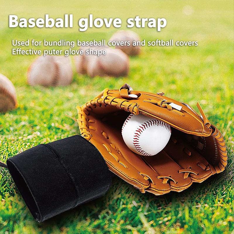 Baseball Softball Glove Strap Thicken High Elastic Baseball Glove Wrap Band Baseball Softball Sports Glove Elastic Strap