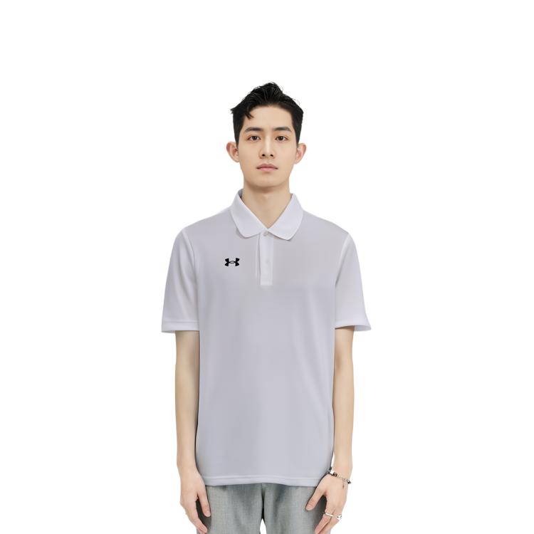 Under Armour Мужская футболка-поло Белая 21500537-100
