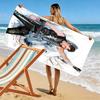 Johnny: Iconic Journey beach towel beach Beach towel for vacation photos quick-drying swim towel swim Outdoor pool towel Outdoor picnic beach mat