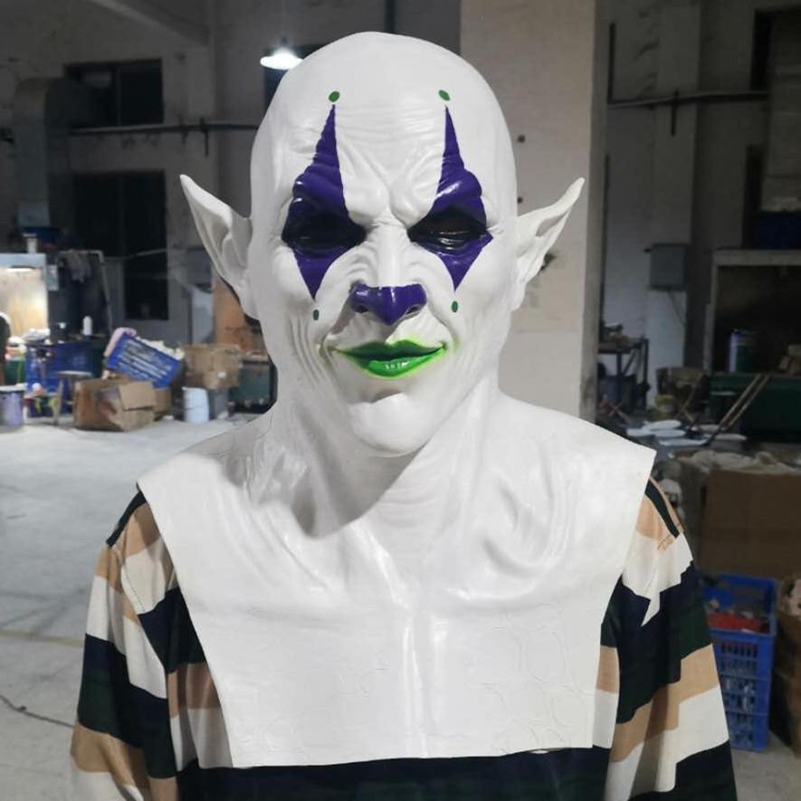 Halloween game, Dark Bible, Fallen Angel, King of Lies, yellow little devil mask, headgear