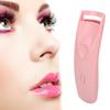 Heated Eyelash Curler Silicone Type C Charging Long Lasting Electric Eyelash Curler for Girl