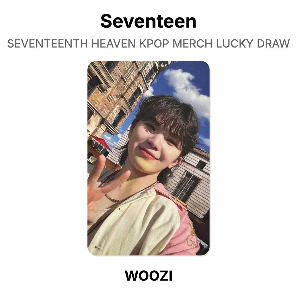 Seventeen СЕМНАДЦАТОЕ НЕБО K-POP МЕРЧ ЛОТЕРЕЯ Официальная фотокарточка