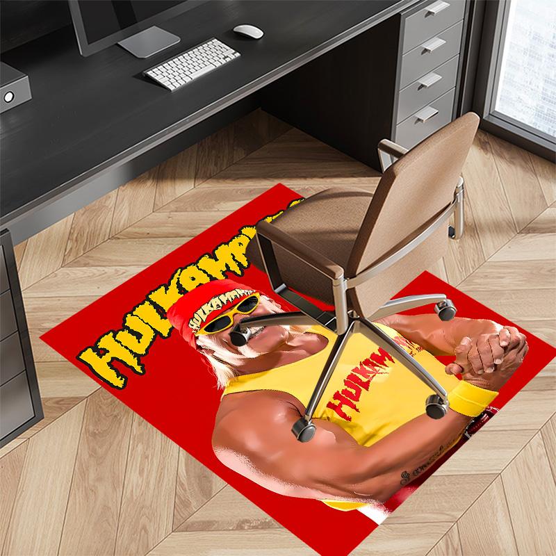 Hulk Hogan1 Printed Absorbent Washable Carpet, Non-Slip Bathroom Mats, Kitchen Rugs, Yoga Mat,Living Room Entrance, Camping Picnic Rugs