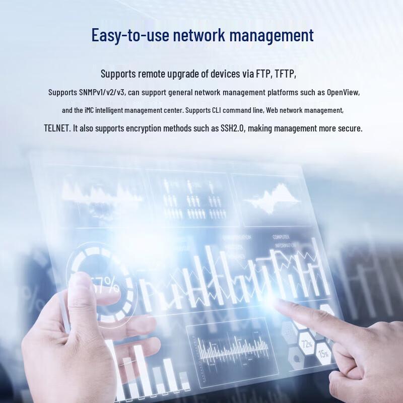 H3C S2626V2-PWR 24-Port PoE+ Managed Ethernet Switch