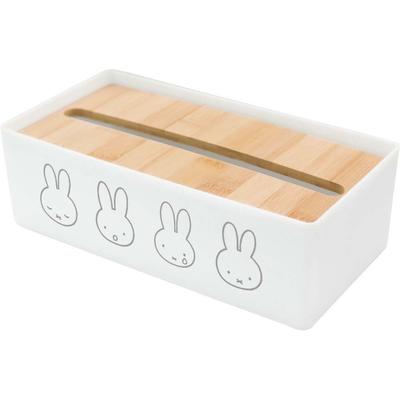 Okato miffy Чехол для кухонных салфеток Miffy Также можно использовать коробку с салфетками с подложкой Ширина x Глубина 13 x Высота 8 см, противоскользящее покрытие 25,5
