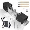 CXCESNS Mini Lathe Bead Polishing Woodworking Mini High Bead Polishing Small DIY Handmade Set Buddhist Bead Punching For Engraving 125W Lathe,