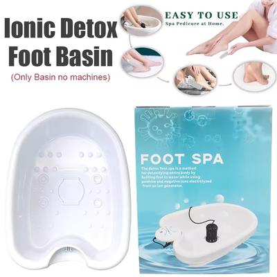 Только ванночка для ног Детокс Ионная ванночка для ног Спа-ванна Тазик для замачивания ног Ведро для замачивания ног Сауна Гидромассажная ванночка для ног Ванна Вибрационный массажер для ног Ванна Уход за ногами Массивы Аква