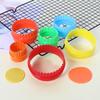 Цвет для выпечки, 5-6 комплектов, пластиковая форма для печенья, фруктовая и овощная форма для печенья, мусса, печенья, торта