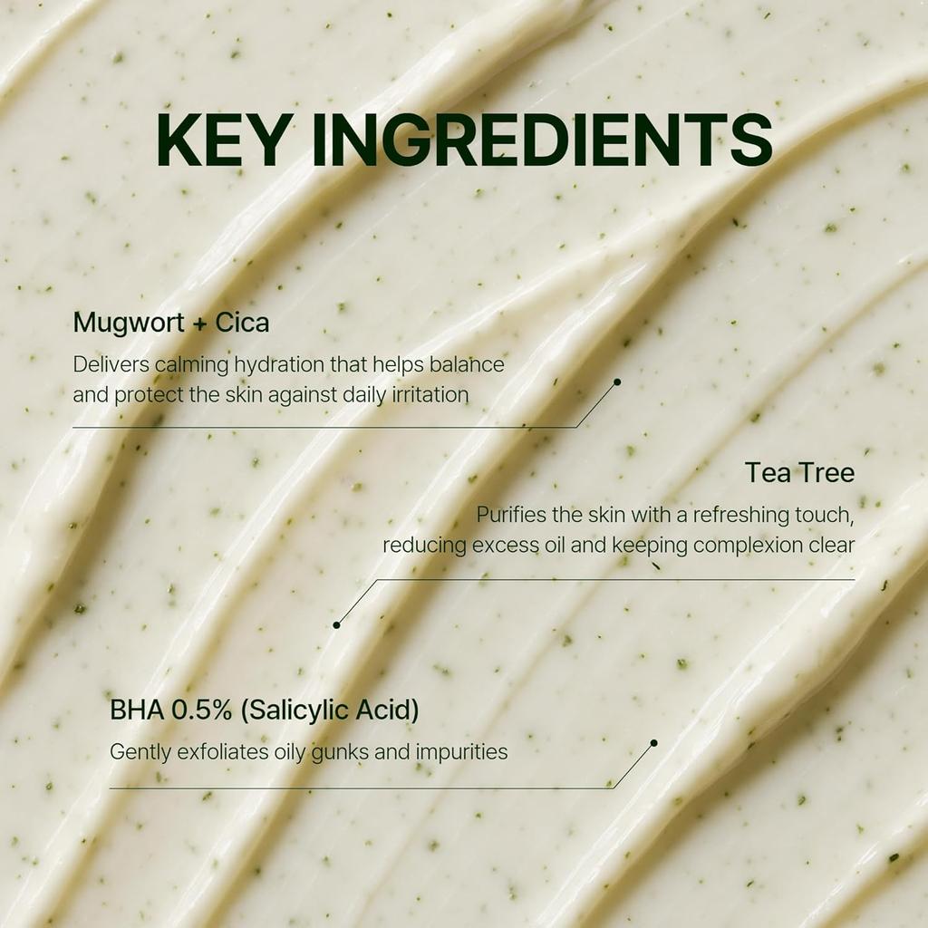 ORIEN Полынь Зеро Очищающая пенка для лица 5,07 жидких унций, 150 мл