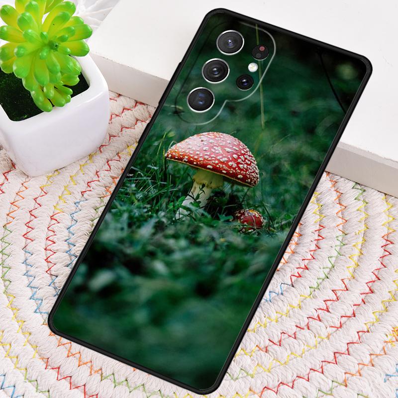 Силиконовый чехол для телефона с принтом «Грибной Лес» для Samsung Galaxy note 10 pro S26 S25 S24 S23 S22 S21 Plus S25Ultra Чехол Capa
