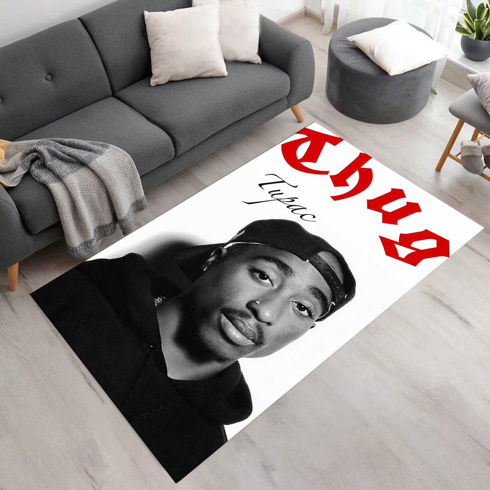 2pac Floor Rug Office Rug Suitable for Living Rooms Game Room Hallway Study room Antislip Carpet Office home decor