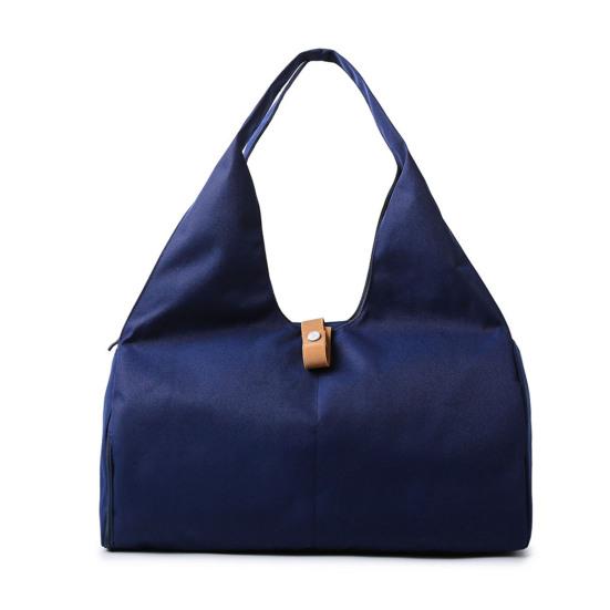 Yoga Travel Bag with Yoga Mat Fixing Strap Water-Resistant Oxford Fabric Multi-Functional Pockets Gym Bag